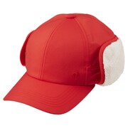QGBWJC11W RD00 F [イヤーウォーマー付き2WAYキャップ メンズ F レッド]