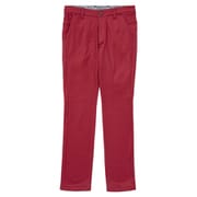 QGMWJD09 RD00 88 [ゴルフパンツ メンズ 防風千鳥柄ロングパンツ レッド 88]