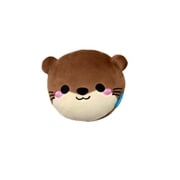 キャラクターグッズ CUSH347 Relaxeazzz アイマスク付もちもちピロー OP カワウソのヘンリー