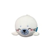 キャラクターグッズ CUSH349 Relaxeazzz アイマスク付もちもちピロー SL アザラシのカイ