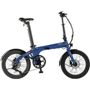 折りたたみ電動アシスト自転車 Morfuns EOLE X 20インチ 外装9段変速 ダークブルー 66907