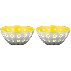 Guzzini S ボウル 2個セット Le Murrine グレー 279412-141