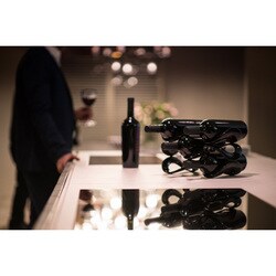 Amazon｜guzzini(グッチーニ) ワインラック ブラック 32.4x16x高