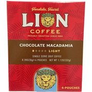 ライオンコーヒー チョコレートマカダミア 4袋 [ドリップコーヒー]
