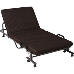 メッシュキルトベッド シングル ブラウン TAN-688BR