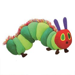 K8821 はらぺこあおむし ぬいぐるみ L カラフルグリーン [キャラクターグッズ]