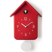 Guzzini ウォールクロック QQ CUCKOO レッド 168602-55