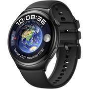 ARC-AL00 [スマートウォッチ HUAWEI Watch 4 ブラック フルオロエラストマーストラップ eSIM対応 55020BPC]