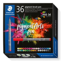 ピグメントブラッシュペン 36色セット 371 C36
