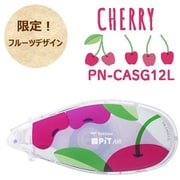 限定 テープのり ピットエアーミニ つめ替えタイプ チェリー柄 PN-CASG12L