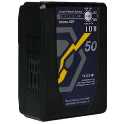 Vマウント マイクロタイプ リチウムイオンバッテリー 49Wh Imicro-50P