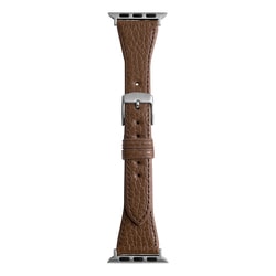 RWC047BU [Apple Watch用 バンド 38-41mm アドリアレザー テーパー ダークブラウン]