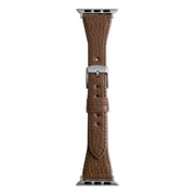 RWC047BU [Apple Watch用 バンド 38-41mm アドリアレザー テーパー ダークブラウン]