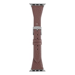 RWC047C2U [Apple Watch用 バンド 38-41mm アドリアレザー テーパー ピンクブラウン]