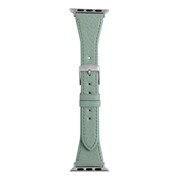 RWC047MU [Apple Watch用 バンド 38-41mm アドリアレザー テーパー スカイグリーン]