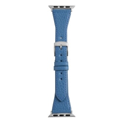 RWC047SU [Apple Watch用 バンド 38-41mm アドリアレザー テーパー ブルー]