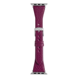 RWC047VU [Apple Watch用 バンド 38-41mm アドリアレザー テーパー パープル]