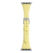 RWC047YU [Apple Watch用 バンド 38-41mm アドリアレザー テーパー イエロー]