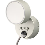 DSLD10D1（S） [LED センサーライト 屋外 AC 100V コンセント 人感センサー 防水 IP65 角度調整可 常夜灯モード センサー照明 防犯ライト ガレージライト]