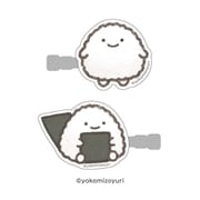キャラクターグッズ なんでもいきもの アクリルヘアクリップ のりおにぎり