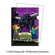 キャラクターグッズ Minecraft（マインクラフト） ギミック付き A4クリアファイル （1）VS. ENDER DRAGON