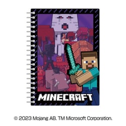 キャラクターグッズ Minecraft（マインクラフト） ギミック付き リングノート （1）ネザーゲート