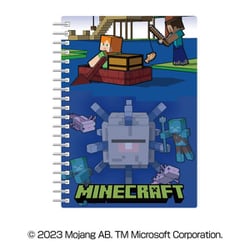 キャラクターグッズ Minecraft（マインクラフト） ギミック付き リングノート （2）水中に潜むモノ