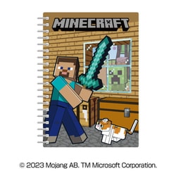 キャラクターグッズ Minecraft（マインクラフト） ギミック付き リングノート （3）窓の外には