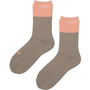 あったか温ソックス レディース 23～25cm PK×GY