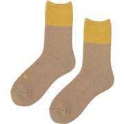 あったか温ソックス レディース 23～25cm YE×BE