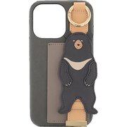 SC13-015BR [クマ iPhone 13 / iPhone 13 Pro用 バンド付ケース]