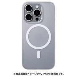 FAUM15P61W [アイス iPhone 15 Pro用 エアウルトラマグネットケース]