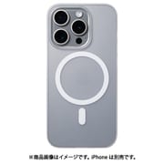 FAUM15P61W [アイス iPhone 15 Pro用 エアウルトラマグネットケース]