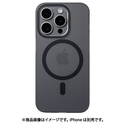 FAUM15P61B [スモーク iPhone 15 Pro用 エアウルトラマグネットケース]