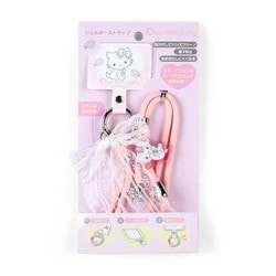 チャーミーキティ★リボン付ストラップ★キーホルダー★マスコット★平成レトロ★① チャーミーキティ☆リボン付ストラップ☆キーホルダー