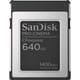 SanDisk PRO-CNEMA CFexpressカード Type B 640GB SDCFEC-640G-JN4NN