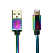剛強 ステンレスLightningケーブル 1m オーロラ MUJ-GZ1M MZ