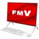デスクトップパソコン FMV/FHシリーズ/23.8型Full HD/Ryzen 5 7530U/メモリ 8GB/SSD 512GB/Windows 11 Home/Office Home ＆ Business 2021/ホワイト FMVF60H3W