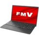FMVA50H3B [ノートパソコン FMV/AHシリーズ/15.6型ワイド/Ryzen 7 5700U/メモリ 16GB/SSD 256GB/Windows 11 Home/Office Home ＆ Business 2021/ブライトブラック]
