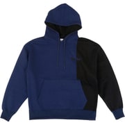 RL-018L-BN [ローライ 公式プロダクト Rollei パーカー ネイビー＆ブラック Lサイズ 秋冬服 長袖 フード付き 男女兼用]
