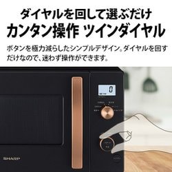 ヨドバシ.com - シャープ SHARP 単機能レンジ フラットタイプ 横