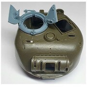 PZ35762 1/35 米・M4シャーマン75用 コマンダーキューポラ 最終パターン [プラモデル用パーツ]