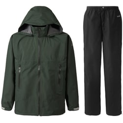 ゴアテックスパックライトプラスレインスーツ SR150M オリーブ 4Lサイズ [アウトドア レインウェア上下セット メンズ]