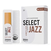 ORRS10ASX2S [木管楽器リード アルトサックス用 SELECT JAZZ UNFILED 硬さ：2S （10枚入り） USDAオーガニック認証取得済み]