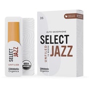 ORRS10ASX3S [木管楽器リード アルトサックス用 SELECT JAZZ UNFILED 硬さ：3S （10枚入り） USDAオーガニック認証取得済み]