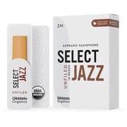 ORRS10SSX2M [木管楽器リード ソプラノサックス用 SELECT JAZZ UNFILED 硬さ：2M （10枚入り） USDAオーガニック認証取得済み]