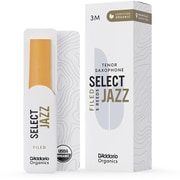 ORSF05TSX3M [木管楽器リード テナーサックス用 SELECT JAZZ FILED 硬さ：3M （5枚入り） USDAオーガニック認証取得済み]