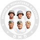 DHM35H01 1/35 WW.II ドイツ陸軍兵士 頭部セット 6個入 [プラモデル用パーツ]