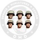 DHM35H02 1/35 WW.II ドイツ武装親衛隊兵士 頭部セット 6個入 [プラモデル用パーツ]