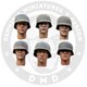 DHM35H03 1/35 WW.II ドイツ軍兵士 戦争疲れ パート2 頭部セット 6個入 [プラモデル用パーツ]